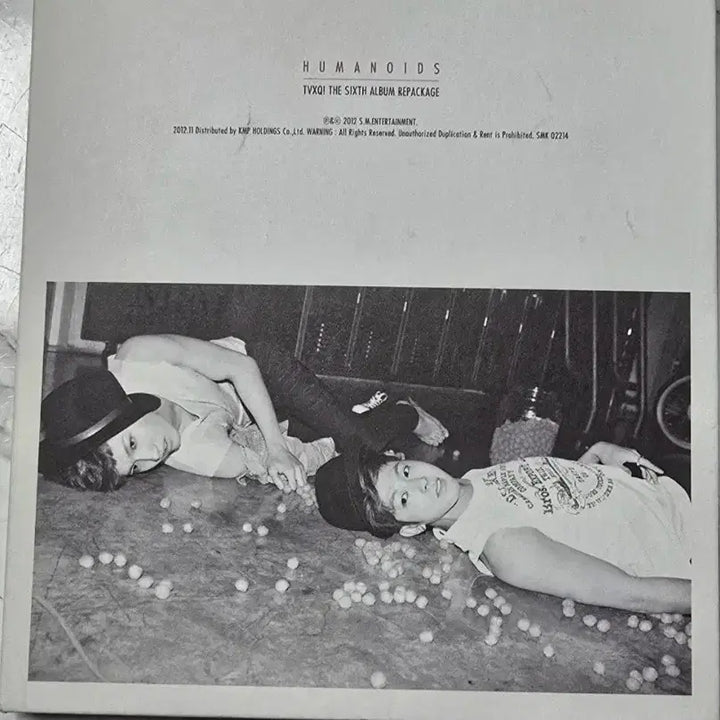 [BUNJANG] TVXQ! Official Signed HUMANOIDS Album (2012 Fan Sign Event) / 동방신기 친필 사인 HUMANOIDS 프로모션 앨범 (12년도팬싸 수령)