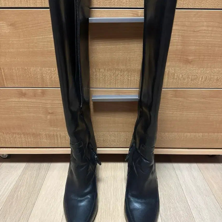 [BUNJANG] Alexander Wang Genuine Leather Long Boots / [이민정리] 알렉산더왕 정품 롱부츠