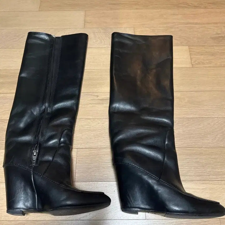 [BUNJANG] Alexander Wang Genuine Leather Long Boots / [이민정리] 알렉산더왕 정품 롱부츠