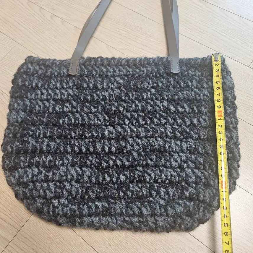 [BUNJANG] Hand-Knitted Shoulder Bag / 뜨개 가방(숄더백) 미사용