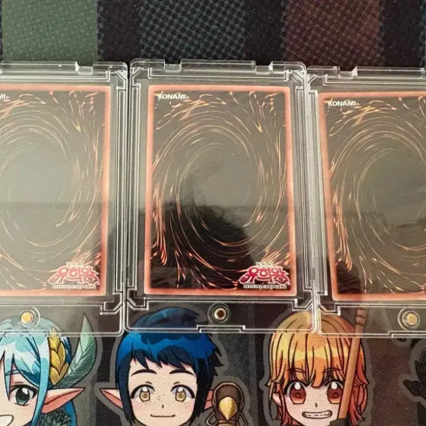 [BUNJANG] Yu-Gi-Oh! Stamp The Creator God Trinity Set Bundle / 유희왕 카드 스탬프 삼환신 세트 일괄판매