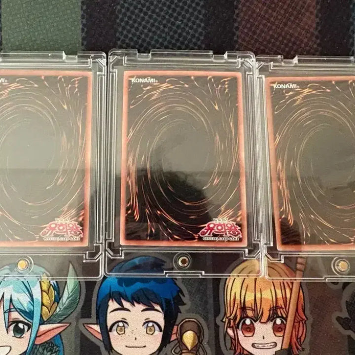 [BUNJANG] Yu-Gi-Oh! Stamp The Creator God Trinity Set Bundle / 유희왕 카드 스탬프 삼환신 세트 일괄판매
