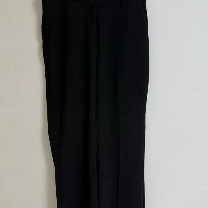 [BUNJANG] Vicky Black Wide Slacks Pants / 블랙 와이드 슬랙스 바지