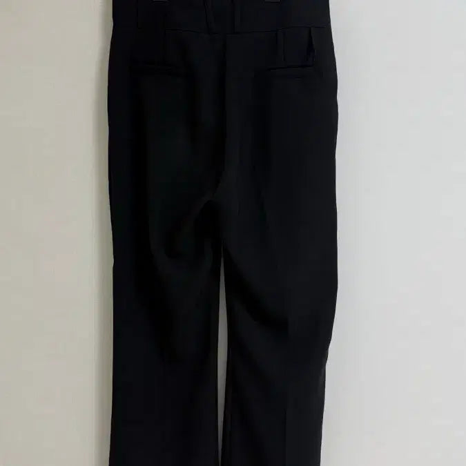 [BUNJANG] Vicky Black Wide Slacks Pants / 블랙 와이드 슬랙스 바지