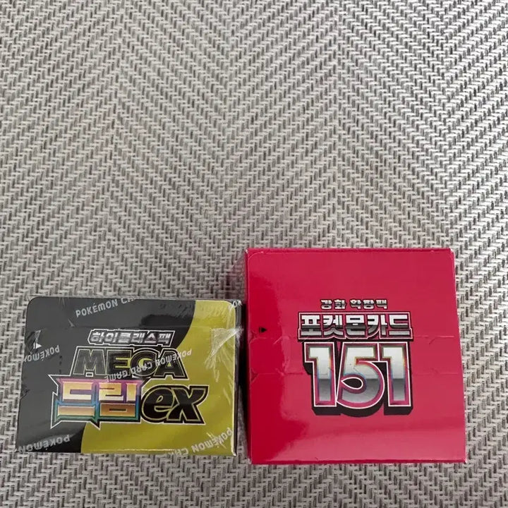 [BUNJANG] Pokemon Card Game Mega Dream (Shrink-wrapped) &amp; 151 Enhanced Expansion Pack / 포켓몬 카드 메가드림 (슈링크0) &amp;  151 강화 확장팩