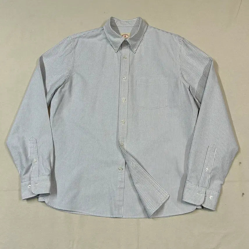 [BUNJANG] Brooks Brothers Striped Oxford Shirt / L) 브룩스브라더스 스트라이프 옥스포드 셔츠