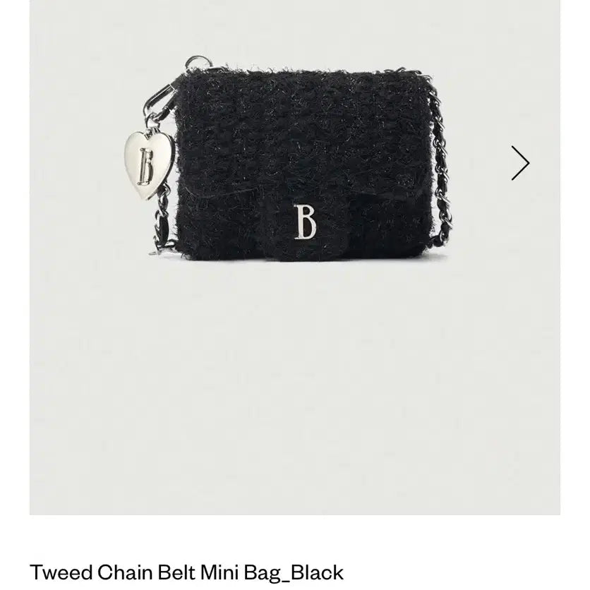 [BUNJANG] The Barnet Chain Belt Mini Bag Black / 더바넷 체인 벨트 미니 백 블랙
