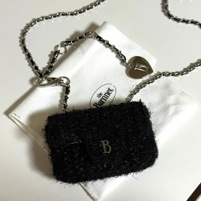 [BUNJANG] The Barnet Chain Belt Mini Bag Black / 더바넷 체인 벨트 미니 백 블랙