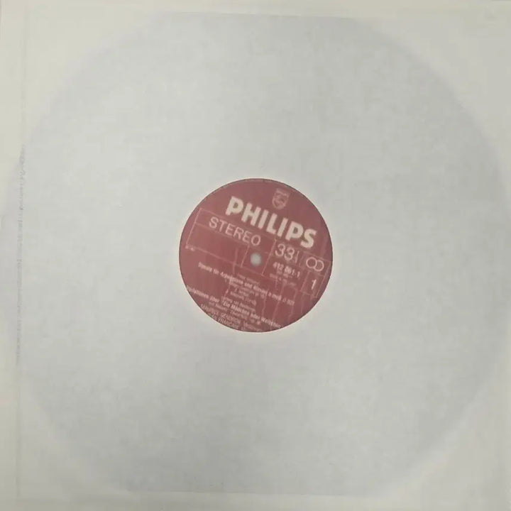 [BUNJANG] Maurice Gendron Schubert Arpeggione Sonata LP (Philips Original) / 모리스 장드롱의 슈베르트 아르페지오네 소나타 LP