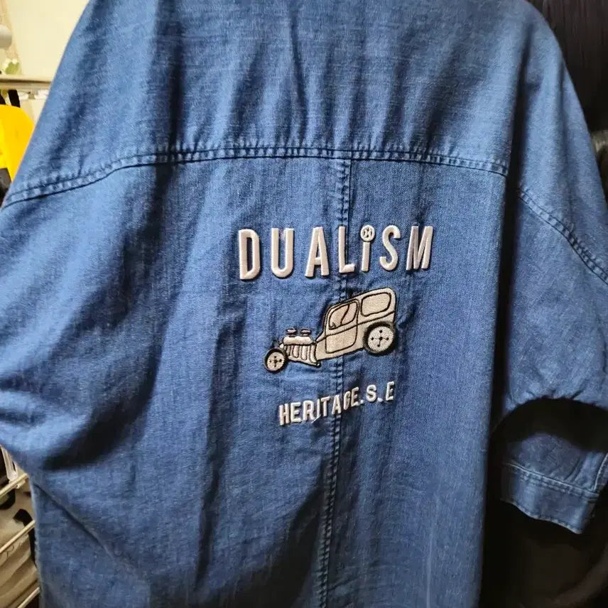[BUNJANG] DEWL Blue Denim Shirt Jacket / DEWL  듀엘 데님 셔츠 자켓 블루