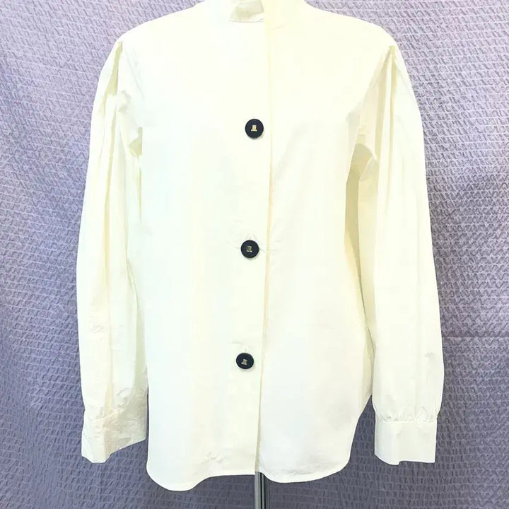 [BUNJANG] Lanvin Collection White Blouse / 랑방 LANVIN 컬렉션 화이트 블라우스 82 / 한섬 정품 상태좋음