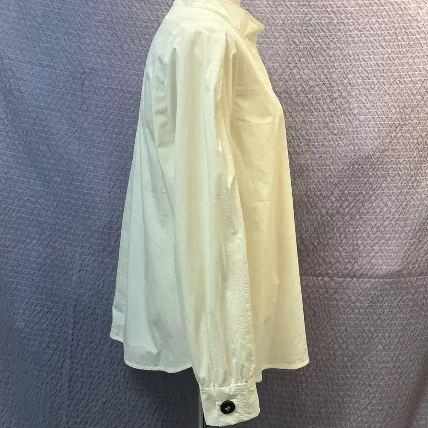 [BUNJANG] Lanvin Collection White Blouse / 랑방 LANVIN 컬렉션 화이트 블라우스 82 / 한섬 정품 상태좋음