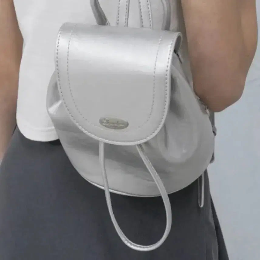 [BUNJANG] UrbanDress Silver Mini Backpack / (새상품) 어반드레스 가방