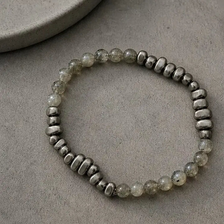 [BUNJANG] Hatching Room Raw Stone Bracelet (Custom Made) / 다이브인, 해칭룸맛 원석 팔찌 (주문 제작)