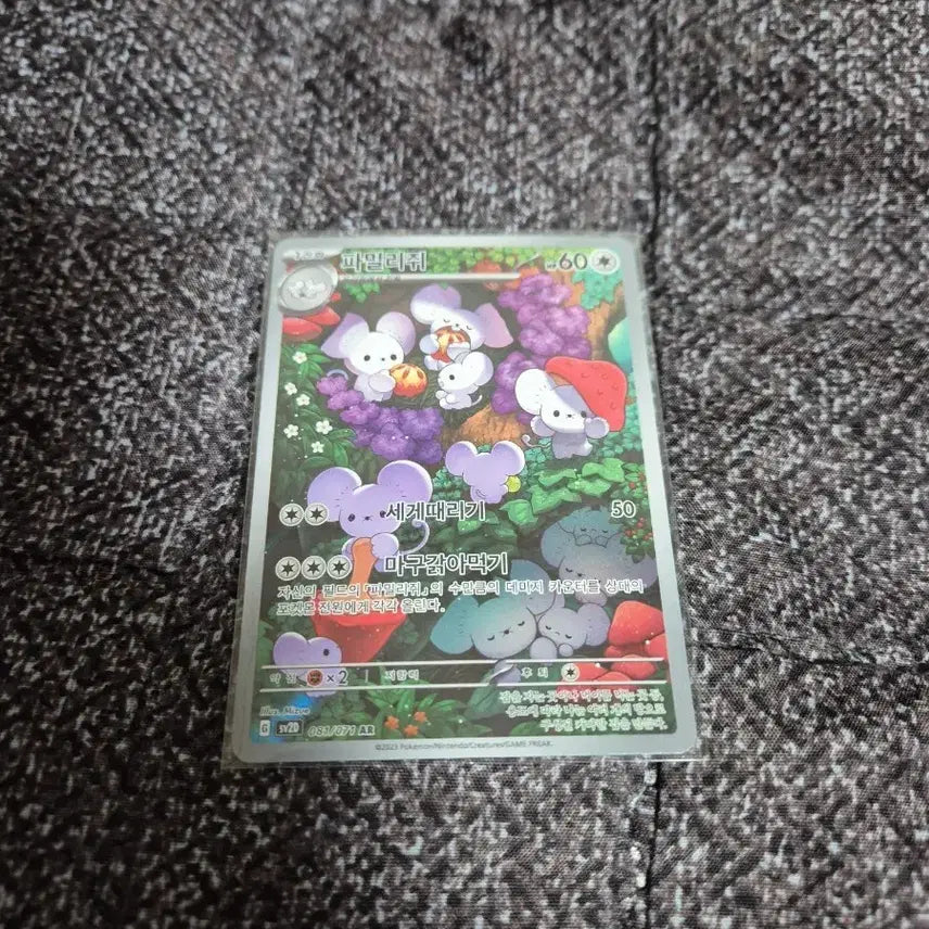 [BUNJANG] Pokemon Card Familyju AR / 포켓몬카드 파밀리쥐 AR