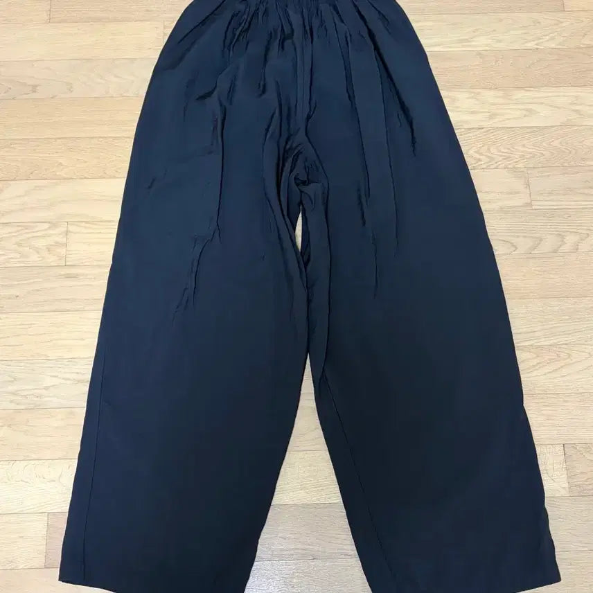 [SOLD OUT] 르 Le relaxed banding pants black