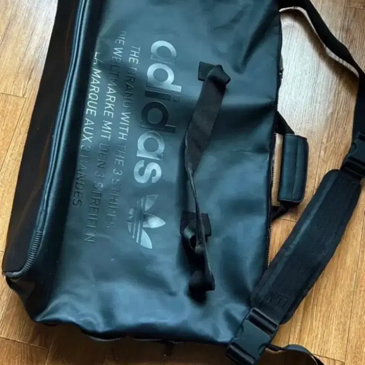 [BUNJANG] Adidas Black Duffle Bag / 아디다스 블랙 더플백