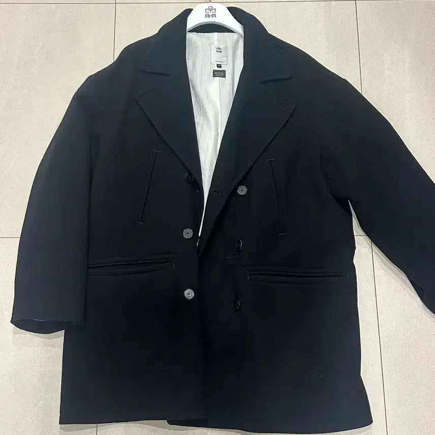 [BUNJANG] Politely Wool Pea Coat / [3] 폴리테루 울 피코트