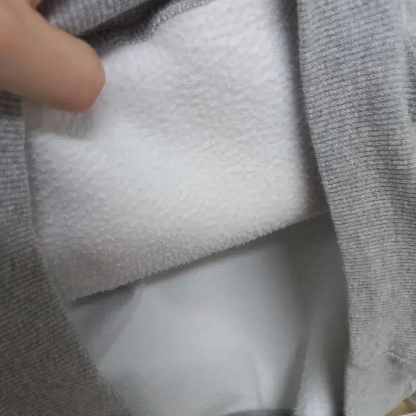 [BUNJANG] Gray Lined Hoodie / 기모후드티 교신