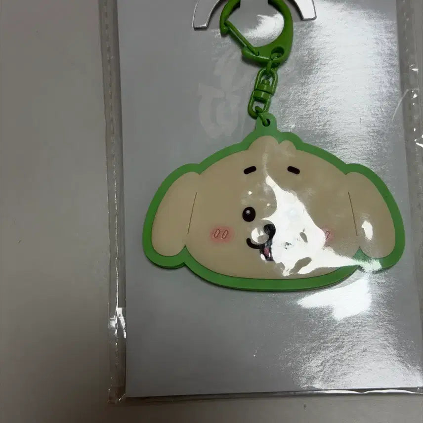 [BUNJANG] Dante Face Mirror Keyring / 댕트 얼굴 거울키링