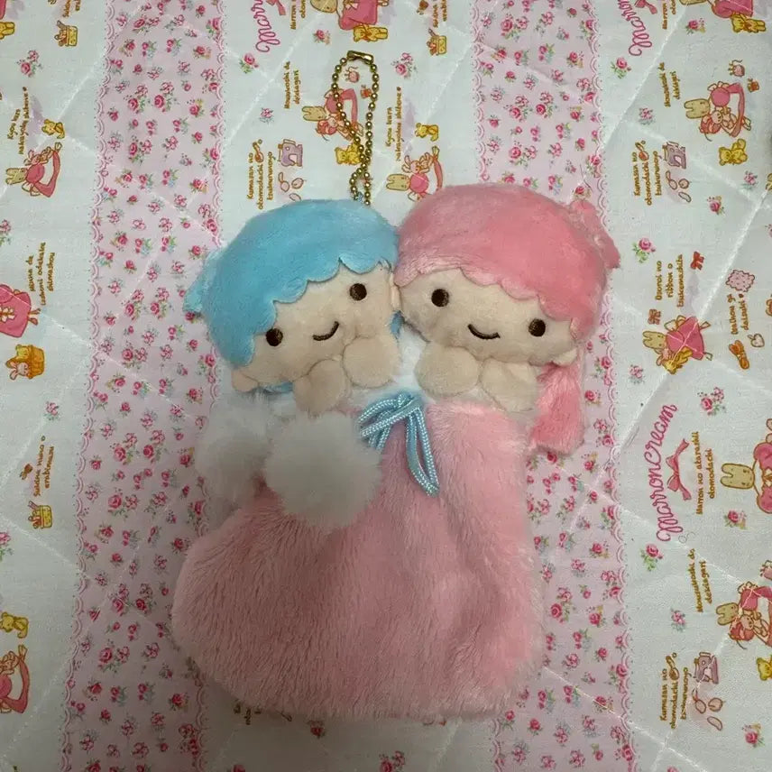 [BUNJANG] KikiLala Plush Pouch Keychain / 키키라라 인형 파우치 키링