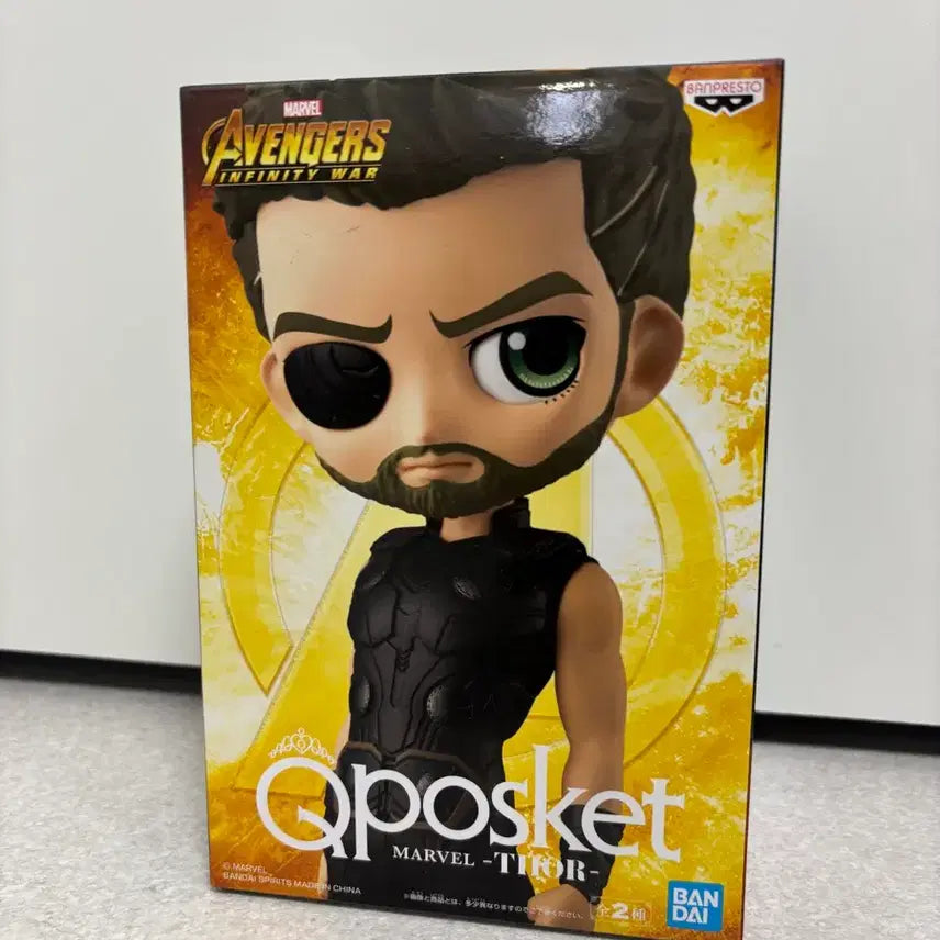[BUNJANG] Marvel Q Posket Thor Figure (Sealed) / 미개봉 마블 큐포스켓 토르 피규어