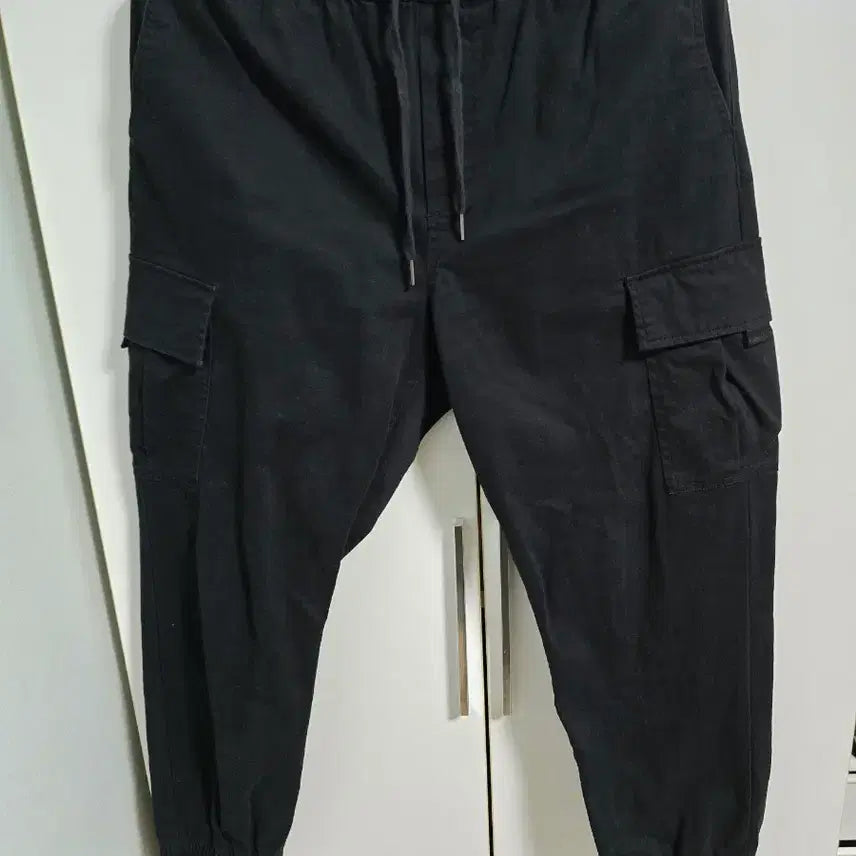 [BUNJANG] SPAO Black Cargo Jogger Pants XL / SPAO 블랙 카고 조거팬츠 XL