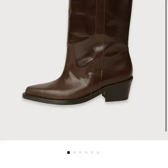 [BUNJANG] Ethos Lumibuts Leather Boots Brown / 에토스 루미부츠 240 브라운