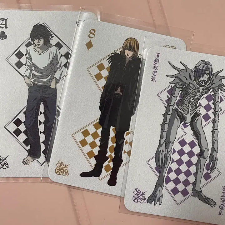 [BUNJANG] Death Note L Lucky Draw Trump Card Bundle Set / 일괄 데스노트 엘 럭드 럭키드로우 트럼프 카드 콜카 투니크