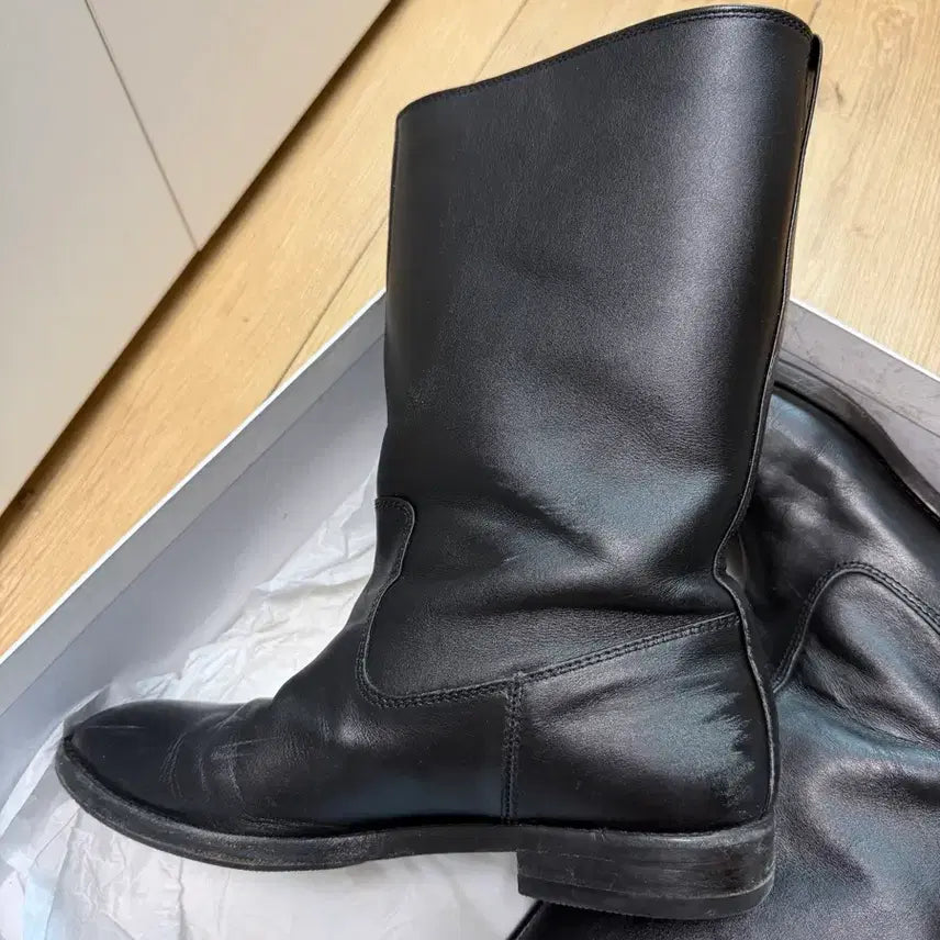 [BUNJANG] Ethos Mid Boots Black 240 / 에토스 미들부츠 블랙 240