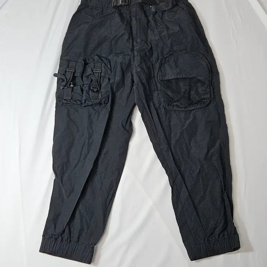 [BUNJANG] NSAD Cargo Pocket Jogger Pants with Belt - Size L / NSAD 엔에스에이디 카고포켓 조거팬츠 벨트 테크 L (거의 새상품)