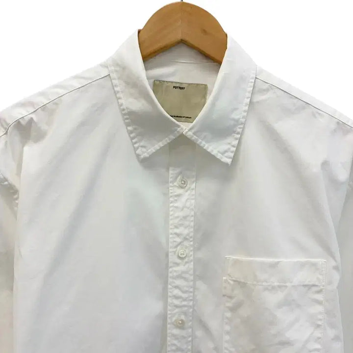 [BUNJANG] Pottery Comfort Shirt White / 포터리 컴포트 셔츠 화이트