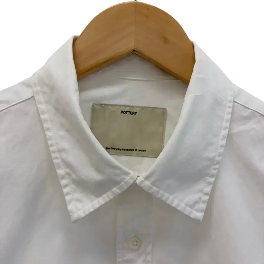 [BUNJANG] Pottery Comfort Shirt White / 포터리 컴포트 셔츠 화이트