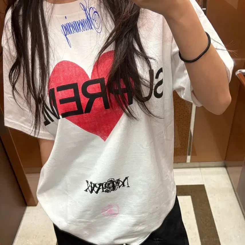 [BUNJANG] Supreme Announcing T-Shirt White L / 슈프림 어나운싱 티셔츠 화이트 L