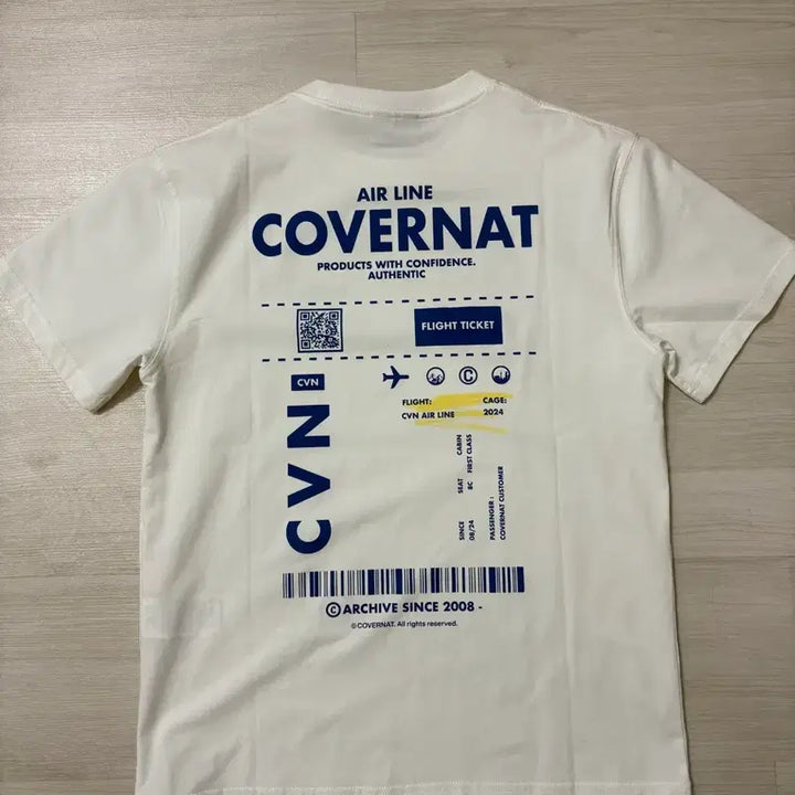 [BUNJANG] Covernat Logo T-shirt / 커버넷 티셔츠