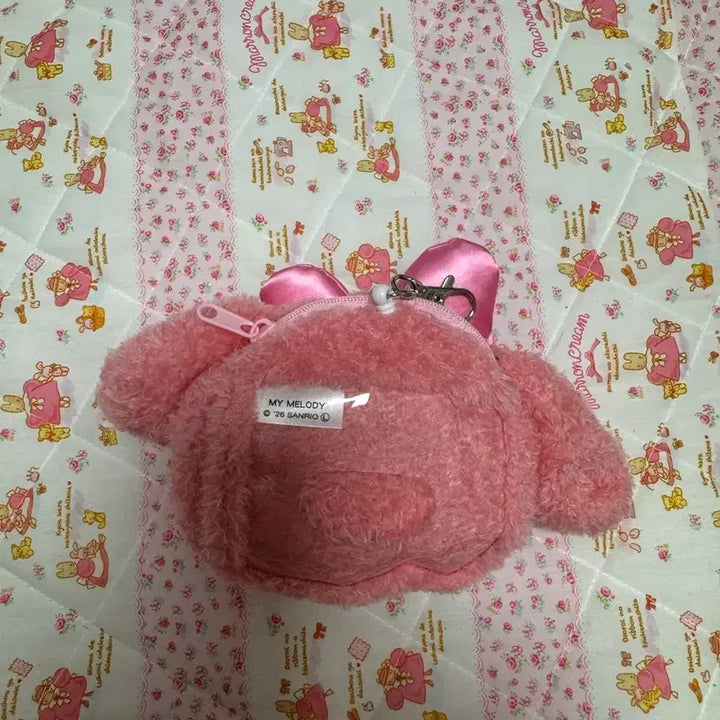 [BUNJANG] Sanrio My Melody Face Pouch Keyring / 마이멜로디 페이스 파우치 키링 릴패스
