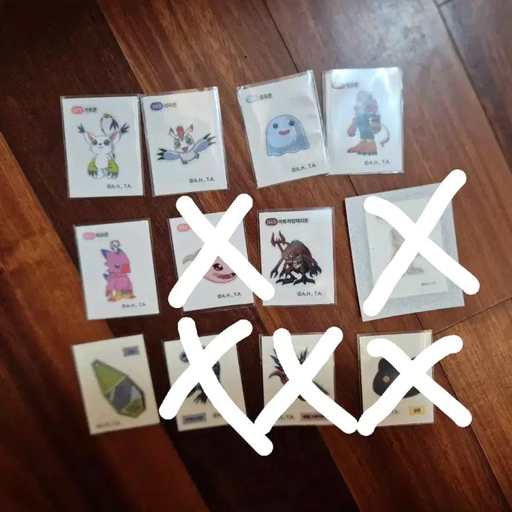 [BUNJANG] Digimon Sticker Set / 디지몬 띠부씰 메탈그레이몬 아구몬 등등