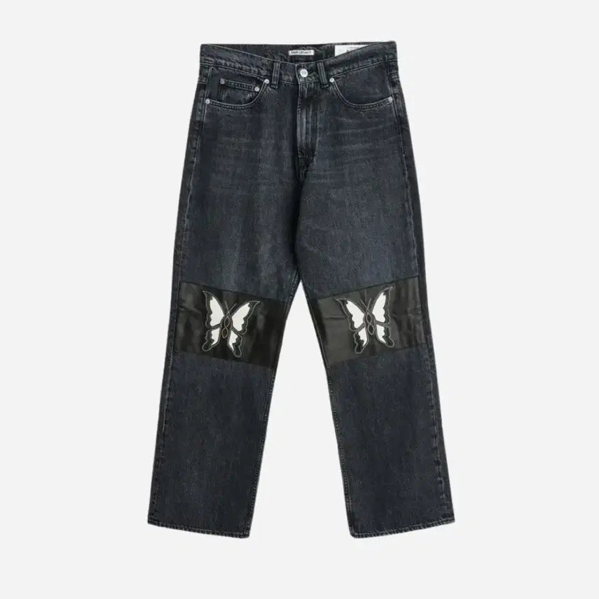 [BUNJANG] Our Legacy Third Cut Shmetling Patch Denim Jeans / 아워레가시 써드컷 슈메틀링 패치 데님