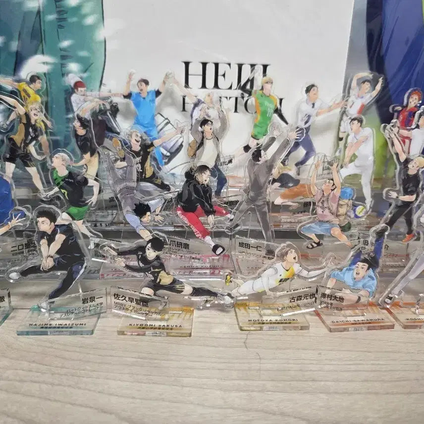 [BUNJANG] Haikyuu!! Chronicle Acrylic Stand Full Set / 하이큐 크로니클 아크릴스탠드 전종 오이카와 니시노야 카게야마 히나타