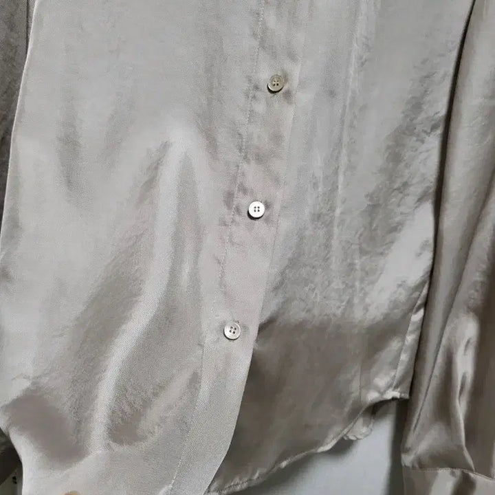 [BUNJANG] Thom Browne Greyhound Satin Shirt / 톰그레이하운드 새틴 셔츠 Free