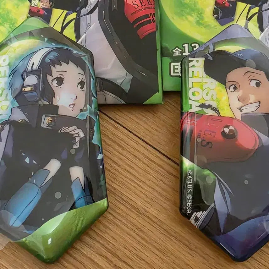[BUNJANG] Persona 3 Reload Junpei Iori Can Badge Bundle Set / 페르소나3 리로드 후카 준페이 캔뱃지 일괄