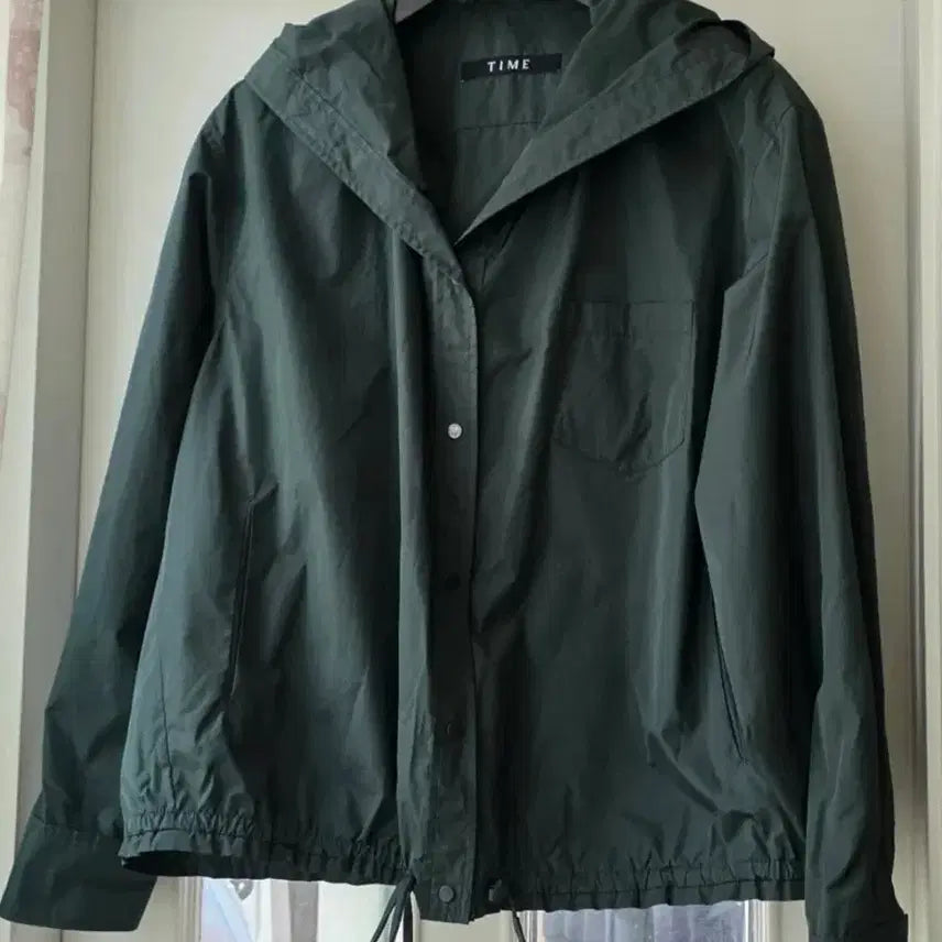 [BUNJANG] TIME Hooded Short Field Jacket / TIME 타임 후드 숏 야상 점퍼