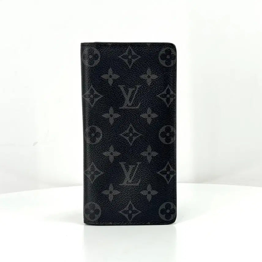 [BUNJANG] Louis Vuitton Eclipse Monogram Brazza Long Wallet (M61697) / [100%정품] 루이비통 이클립스 모노그램 브라짜 장지갑 (M61697)