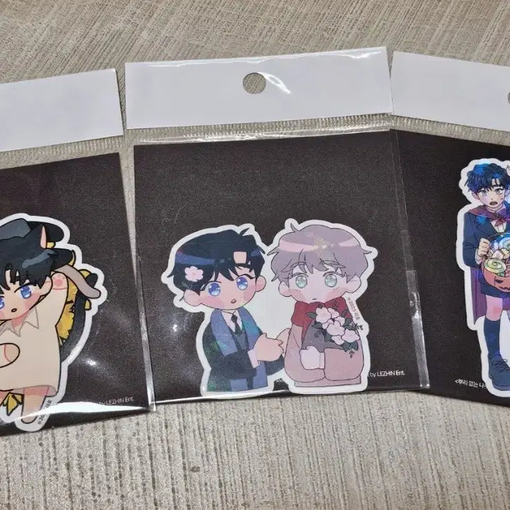 [BUNJANG] Rootless Tree &amp; Lust Crossover Acrylic Block + Rootless Tree Sticker Set / 뿌리없는나무&amp;애욕 크로스오버 아크릴블록+뿌없나 스티커 3종