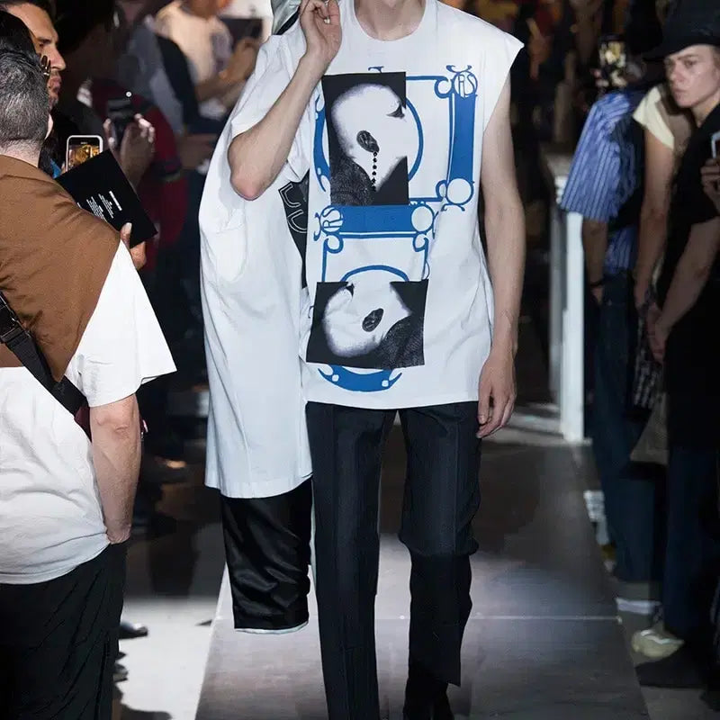 [BUNJANG] Raf Simons 19ss Side Open T-Shirt / 라프시몬스 - 19ss 사이드 오픈 티셔츠