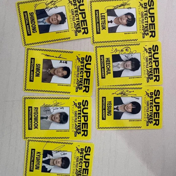 [BUNJANG] Super Junior Member Photocard / 슈퍼주니어 포카 양도