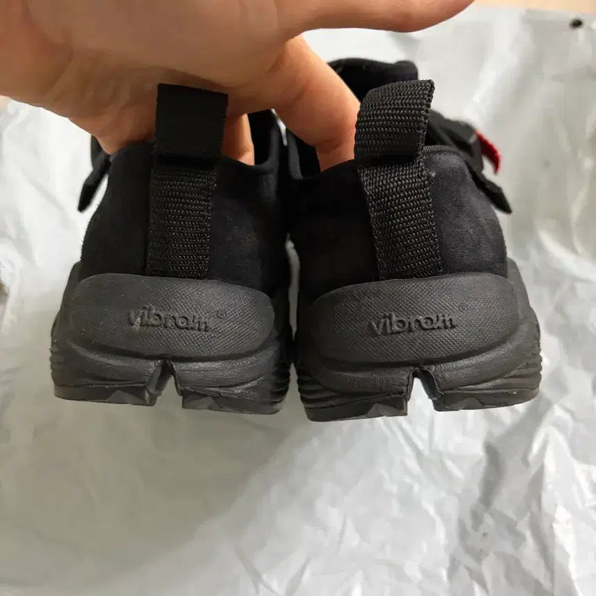 [BUNJANG] Hender Scheme Black Leather Sneakers / Hender Scheme 헨더스킴 블랙 신발
