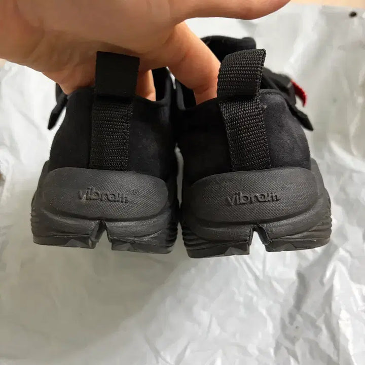 [BUNJANG] Hender Scheme Black Leather Sneakers / Hender Scheme 헨더스킴 블랙 신발
