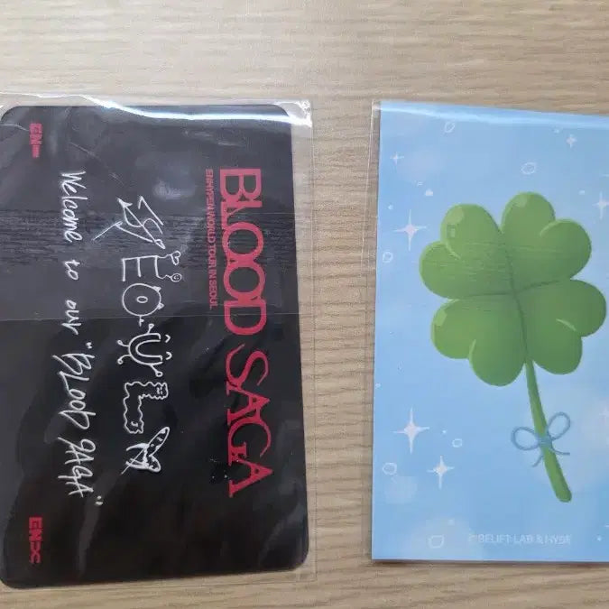 [SOLD OUT] 엔하이픈 블러드사가 엔진존 니키+엔친 포카