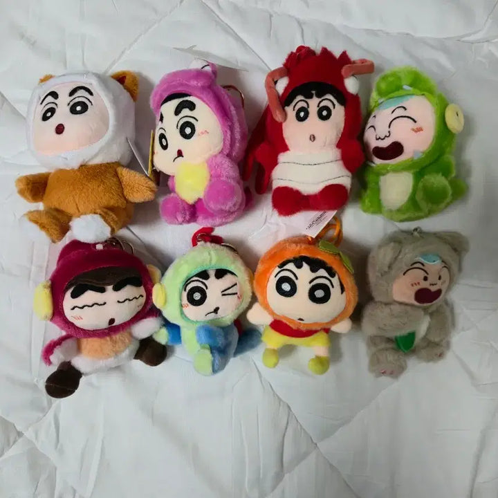 [BUNJANG] Crayon Shin-chan Plush Toy &amp; Keyring Set / 짱구인형 짱구모음 짱구키링 훈이짱구 훈이인형 짱구는못말려 열쇠고리
